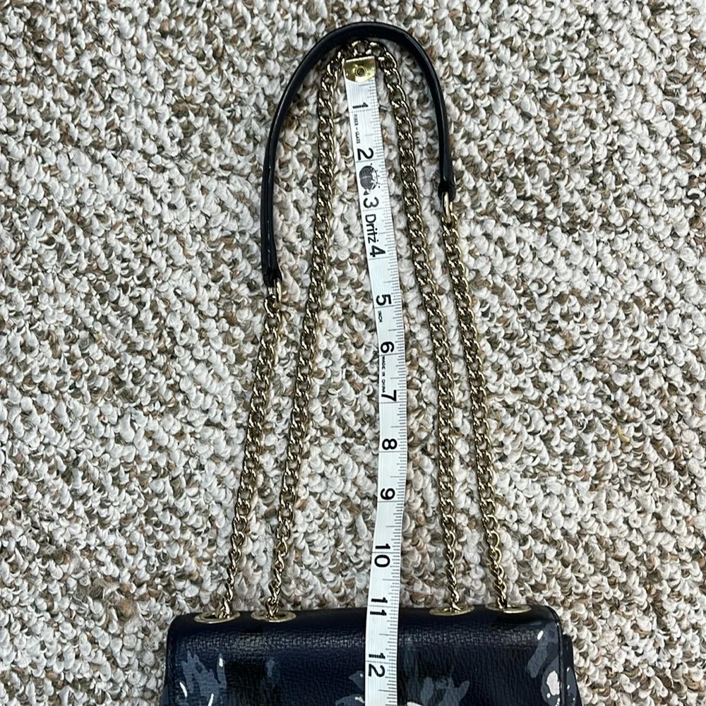 KATE SPADE New York Briar Lane Night Rose Mini Emelyn Chain Shoulder Bag